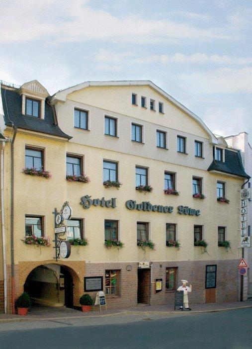 Hotel Goldener Loewe Zeulenroda-Triebes Exterior photo