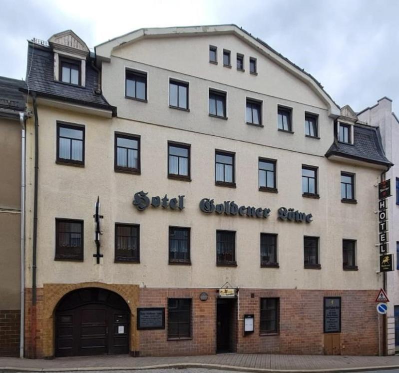 Hotel Goldener Loewe Zeulenroda-Triebes Exterior photo